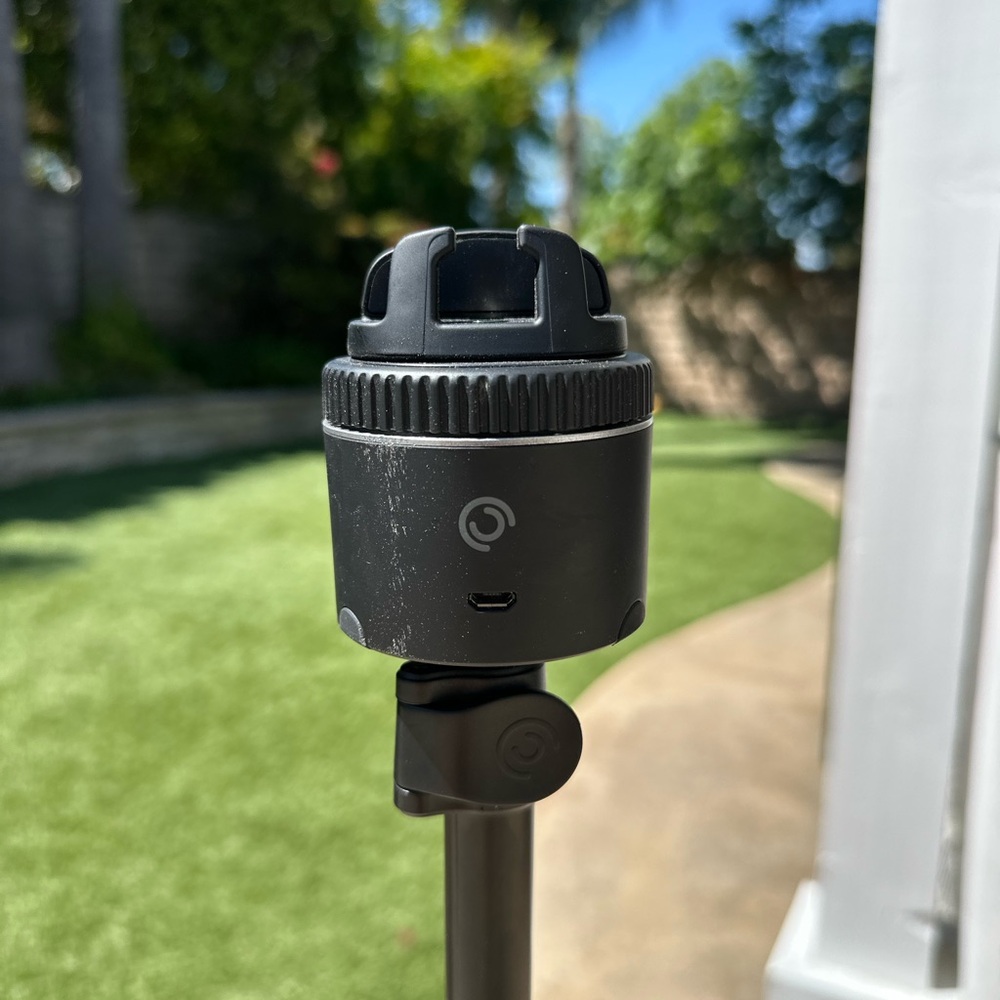 Pivo Pod tracking phone mount, tripod and remote control